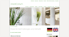 Desktop Screenshot of hautarztpraxis-oberursel.de